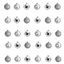 Nearly Natural Holiday Christmas Silver Shatterproof Ornament Set, 2.5", 30/Set (D1055-SV)~#|#~B54806B8-4013-43D7-95596B3EC872A3A3_sc7