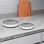 Cuisinart Professional Stainless Steel Skillet Set, White, 2/Set (MW89228NS10NS)~#|#~B5493DFE-2A3B-4A2B-9E76A503C2751392_sc7