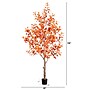 Nearly Natural 9' Autumn Oak Artificial Fall Tree (T4810)~#|#~B54ACE40-D9DD-4700-A9B8F02553DADFE0_sc7
