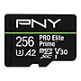 PNY PRO Elite Prime 256GB microSDXC Memory Card with Adapter, Class 10, UHS-I, V30 (P-SDU256V32200PEP-GE)~#|#~B5518613-7314-465A-8D43829C64E3B743_sc7