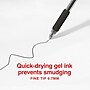 Staples ProGel™ Retractable Gel Pen, Fine Point, 0.7mm, Black Ink, 5/Pack (ST62098)~#|#~B5549E72-1597-4A19-ABABA4D5E27A8365_sc7