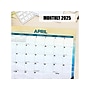 2025 Willow Creek Beaches 17" x 12" Monthly Desk Pad Calendar (47880