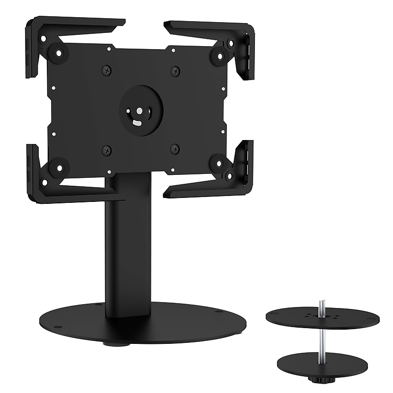 Mount-It! Adjustable Universal Tablet Countertop Stand with Tilt, for 9.7" to 13" Screens, Black (MI-3881BLK) image 1