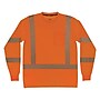Ergodyne GloWear 8370 High Visibility Long Sleeve T-Shirt, ANSI Type R Class 3, Orange, X-Large (22265)~#|#~B5590022-0870-4F7F-806C3769BBCCD13B_sc7
