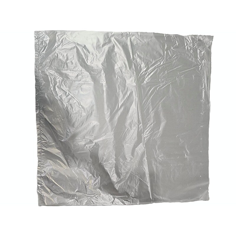 24" x 24" Layflat Poly Bags, 1 Mil, Clear, 1000/Box (745688-00-0) image 1