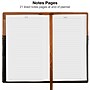2027 Excello Brands 3.5" x 6" Weekly & Monthly Planner, Faux Leather Cover, Brown/Black (ORY27-PKPN36-BN)~#|#~B55E9978-027E-43DE-98720CD9FE486492_sc7