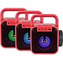 Jensen Wireless Bluetooth Radio with Flashlight, Red/Black (JEP-175)~#|#~B560C4A8-186C-41ED-8CB0E190FB59327A_sc7