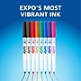 Expo Low Odor Dry Erase Marker, Ultra Fine Tip, Assorted Colors, 8/Pack (1884309)~#|#~B560F310-772B-4E17-B67FB23426B78F1A_sc7