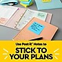 Post-it Notes, 1 3/8" x 1 7/8", Floral Fantasy Collection, 100 Sheet/Pad, 12 Pads/Pack (653AU)~#|#~B5629B05-5498-40C4-9C75B7D54A4F8B60_sc7