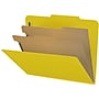 Medical Arts Press Pressboard Classification Folder, 2 Dividers, 2" Expansion, Letter Size, Yellow, 10/Box (DV-T42-26-3YLW)~#|#~B5644AC7-D538-4C10-B17FE7B80D0A2AD4_sc7