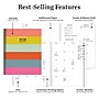 2025-2026 TF Publishing Super Stripe 9" x 11" Academic Year Monthly Planner, Paperboard Cover, Multicolored (AY26-4510)~#|#~B5664F0A-36A9-4BA5-A8FAC30ED57A096F_sc7