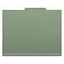 Medical Arts Press Pressboard Classification Folder, 2-Dividers, 2" Expansion, Letter Size, Green, 10/Box (DV-T42-26-3AGN-PKT)~#|#~B566F8B7-4415-4CA5-AC0546A6CE282DAB_sc7