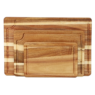 MegaChef Acacia Wood Cutting Board - Thumbnail 2