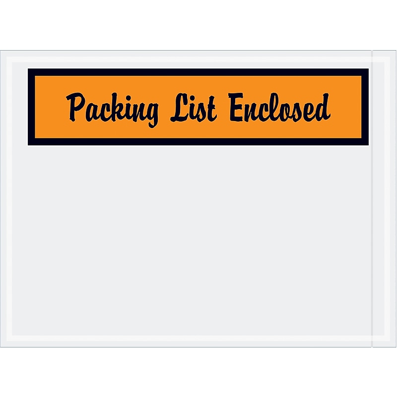 Packing List Envelope, 4 1/2" x 6", 1000/Carton (PL2) image 1
