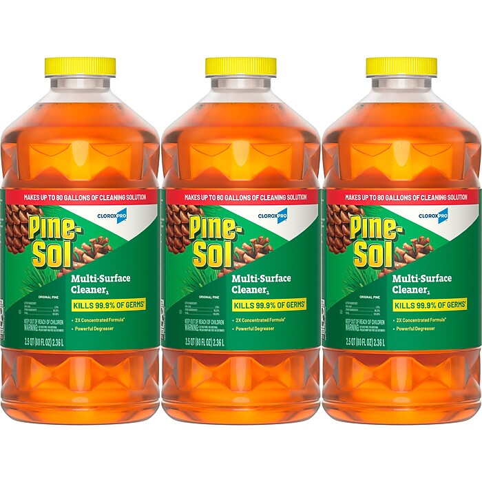 Pine-Sol Multi-Surface Cleaner Degreaser, Original Pine Scent, 80