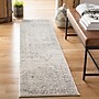 Safavieh Tulum Collection 2' x 8' Runner Indoor Area Rug, Machine Made, Ivory/Grey (TUL264A-28)~#|#~B56EED45-CFF7-41D7-94542E51F3688C7F_sc7