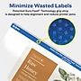 Avery Laser/Inkjet Rectangle Multipurpose Labels, 2-1/2" x 5", Clear, 75/Pack (94246)~#|#~B5741035-F68C-456E-9DCDAB21ACAF28E8_sc7