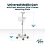 Viva Comfort Edan Elite V-Series Monitor Universal Vital Sign Mobile Stand with Mounting Plate, White (ADIME912-C-MP-07-MK)~#|#~B575A3F0-C489-4C31-B8EFCEA5DE8F4CB9_sc7
