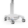 Luxor VitalPower Standard Mobile Medical Workstation with Full-Swivel Wheels, White (MCWS003)~#|#~B5808C5D-CB81-44CB-878C12B6CA04D500_sc7