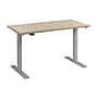 Bush Business Furniture Move 60 Series 48"W Electric Adjustable Standing Desk, Natural Elm/Cool Gray Metallic (M6S4824NESK)~#|#~B5822944-0C3F-4333-805B2D410C7709FC_sc7