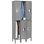 Global Industrial Infinity 78"H 2-Tier 3-Column Locker, Gray (968269GY)~#|#~B5827045-FAD8-48EA-ABE2A2E0200B60AE_sc7