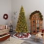 Nearly Natural 10' Wisconsin Slim Snow Tip Pine Artificial Christmas Tree with 1050 Clear LED Lights (T3051)~#|#~B58436E4-63CE-4F3C-A069C07668CCEB50_sc7