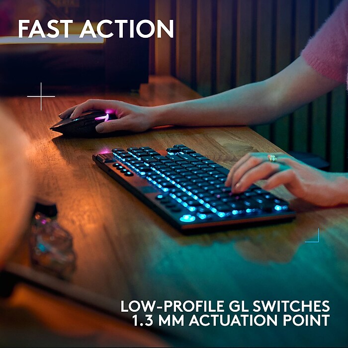 Logitech G Series G915 X LIGHTSPEED TKL Wireless Tactile Gaming