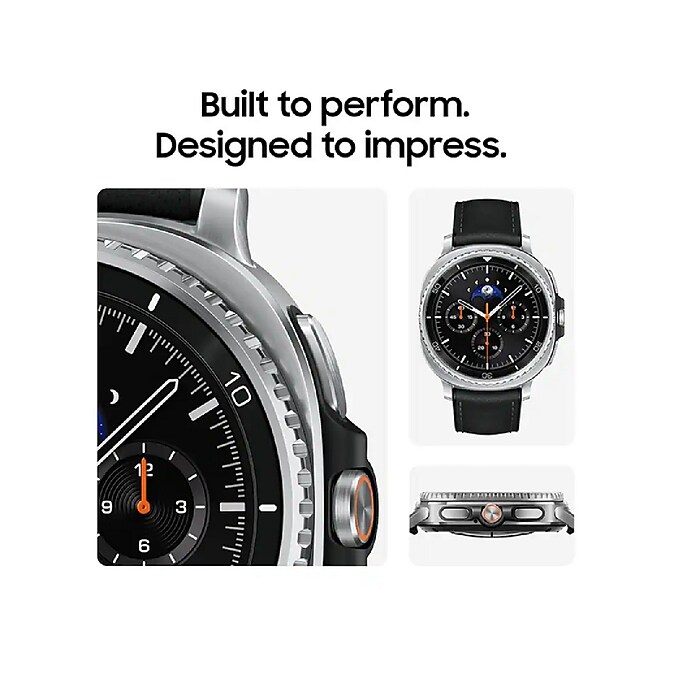 Samsung Galaxy Watch8 Classic Smart Watch, GPS, 46mm, Aluminum