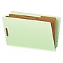 Pendaflex Reinforced Pressboard Classification Folder, 2-Dividers, 2" Expansion, Legal Size, Light Green, 10/Box (23324)~#|#~B5887FAF-CF28-4092-BAC605A00E2E654B_sc7
