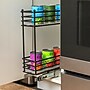 Household Essentials Glidez Steel Organizer, Matte Black (HHC40521-1)~#|#~B594808F-FF9A-4970-8B1F088438188853_sc7