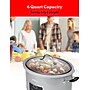 Betty Crocker 6-Qt Slow Cooker, Silver (BC-4587S)~#|#~B595FBD8-38C9-4370-AAD4F31AD76549F7_sc7