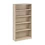 Bush Business Furniture Vista Tall 5 Shelf Bookcase, Natural Elm (VSB12479-Z)~#|#~B59854A1-7A52-423F-89D9D3E1EF5D0AD6_sc7