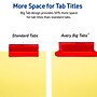 Avery Big Tab Insertable Dividers, 8-Tab, Multicolor, 8 1/2" x 11"~#|#~s1067646_sc7