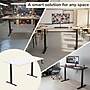 Mount-It! 48"W Manual Adjustable Standing Desk, White/Black (MI-18069)~#|#~B59B4F37-E7CE-4740-83DBF1254B11E3A0_sc7