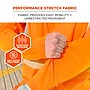 Chill-its 6688 High Visibility Long Sleeve T-Shirt, ANSI Class R2, Orange, X-Large (12233)~#|#~B5A02906-94F4-4A82-A43A890B5D429079_sc7