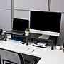 Mind Reader Adjustable Dual Monitor Stand, Black (DUBMO-BLK)~#|#~B5A05514-C1AA-408B-B8DD19600890AF72_sc7
