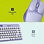 Styletech MK520 Wireless Ergonomic Keyboard, Purple (STY-MK520-LAV-US)~#|#~B5A47C69-5CC1-4852-AFBA81E68CC18CEA_sc7