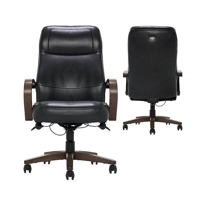 Thomasville Furniture Lockhart Ergonomic Bonded Leather Swivel