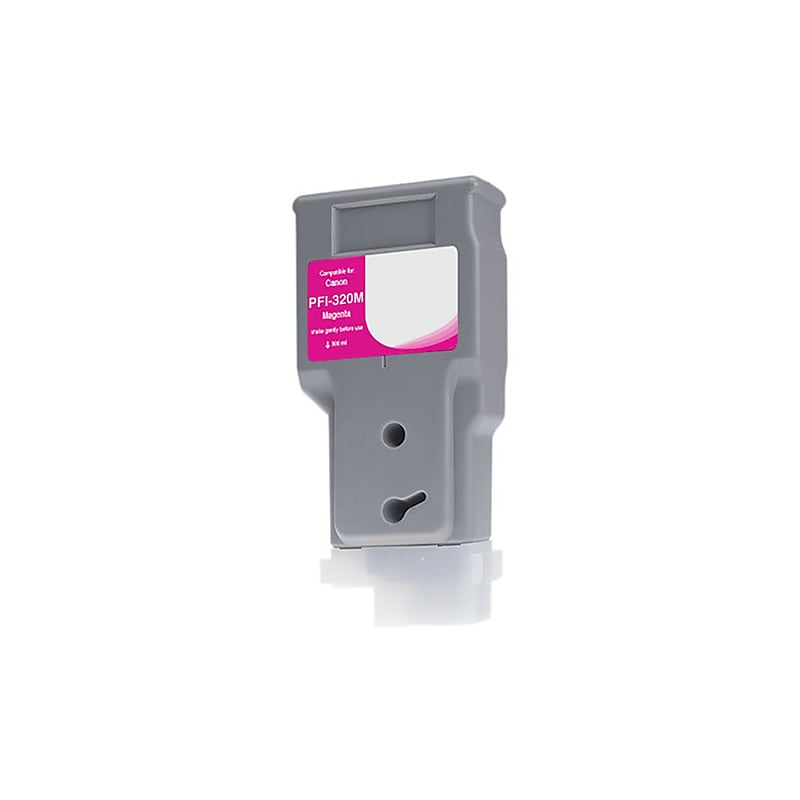 CIG Compatible Magenta Standard Yield Wide Format Inkjet Cartridge Replacement for Canon PFI-320 (WCPFI320M) image 1