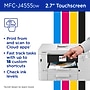 Brother INKvestment MFC-J4555DW Wireless Color All-In-One Inkjet Printer, Best for Small Office~#|#~B5AD21F8-CE29-4B3D-8413CFD6F8D8F519_sc7
