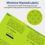 Avery Square Multipurpose Labels, 2.75" x 2.75", Bright Green, 240/Pack (94109)~#|#~B5ADD506-D61F-466E-848196624476C601_sc7