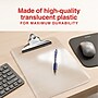 Staples Plastic Clipboard, Letter Size, Clear – Lightweight Transparent Clipboard~#|#~B5B751A0-E42C-4933-938BEFDD162620E9_sc7