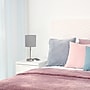 Creekwood Home Oslo 19.5" LED Table Lamp with USB Port, Brushed Steel/Gray Shade (CWT-2012-GY-LB)~#|#~B5BA001D-AB6D-4EC1-A13230AD5F862C6F_sc7