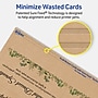 Avery Integrated Cards, 2-1/6" x 4", Matte Kraft Brown, 100/Pack (95330)~#|#~B5BC89A5-00E6-4B9A-919A0F64AB183B1C_sc7