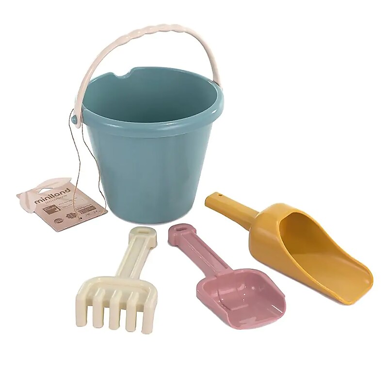 MINILAND ECO Junior Sand Set, Pastel Colors, 4/Set (MLE32261) image 1