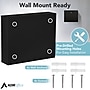 AdirOffice Indoor/Outdoor Interoffice Mailbox, Black (631-03-BLK)~#|#~B5BE7BC4-D350-4685-B29A0E82FDF9D645_sc7