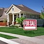 Cosco For Sale Outdoor Sign Kit, 19" x 15", Red/White (098534)~#|#~B5C63F30-123D-4045-A40A7179FB5BC4A5_sc7