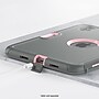 SaharaCase Raider Series TPU 9" Heavy Duty Folio Case for iPad Mini 6th & 7th Generation, Mist Gray/Pink (TB00453)~#|#~B5CB0BA5-B46C-4B60-8D55A6920A5CD496_sc7