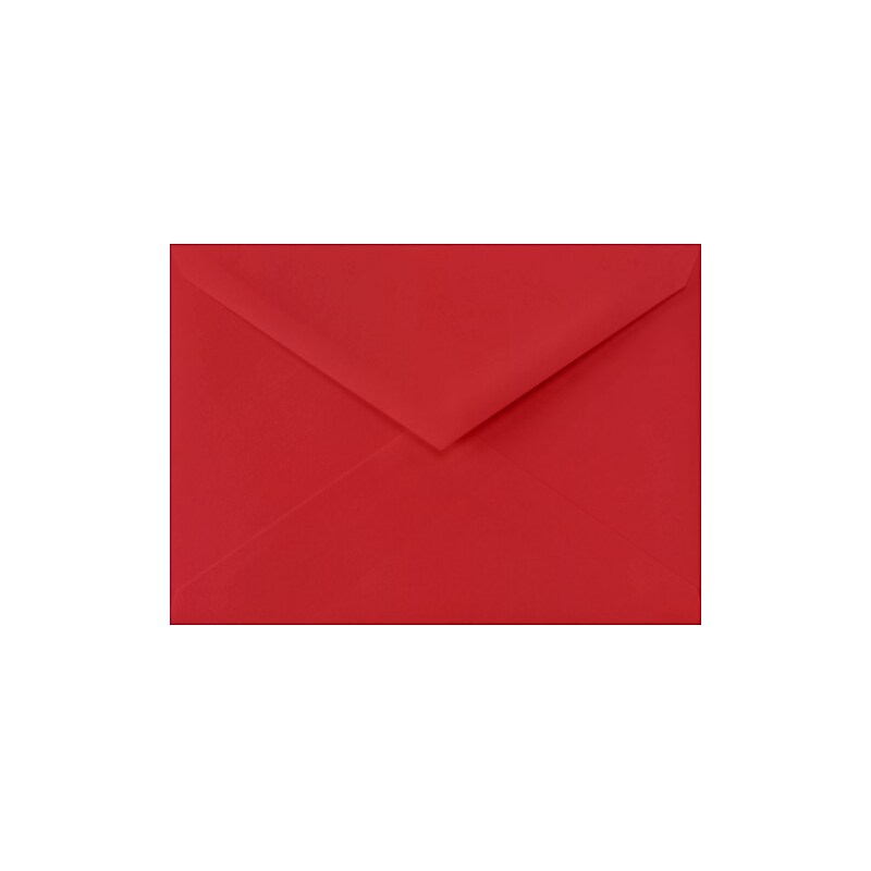 LUX Lee BAR Envelopes (5 1/4 x 7 1/4) 50/Box, Ruby Red (LUXLEEBAR1850) image 1
