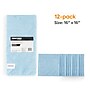 Coastwide Professional™ Microfiber Wipers, Blue, 12/Pack (CW45466)~#|#~B5CCE9BB-4293-4287-A746E32355BBC940_sc7